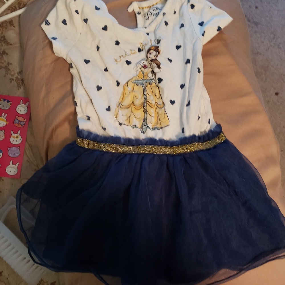 2T Belle Disney Princess Tulle Tutu Dress